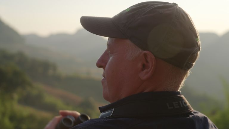 Dr. Peter Daszak in Thailand during the filming of Blame